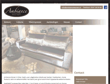 Tablet Screenshot of ambiancewonen.nl